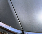 The new Model Y Diamond Black color in the sunshine. (Image source: Katalina/TikTok)