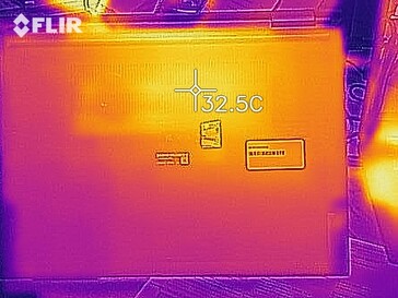 Heat development - Bottom (idle)