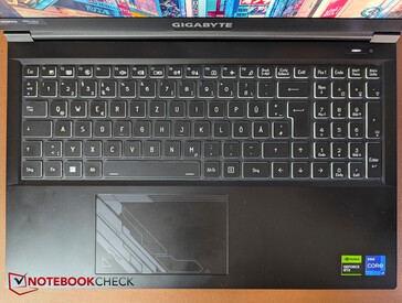 The keyboard