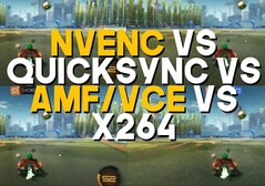 AMD's AMF is now within striking distance of its competitors thanks to the reintroduction of B-frames. (Image Source: EposVox on Youtube)