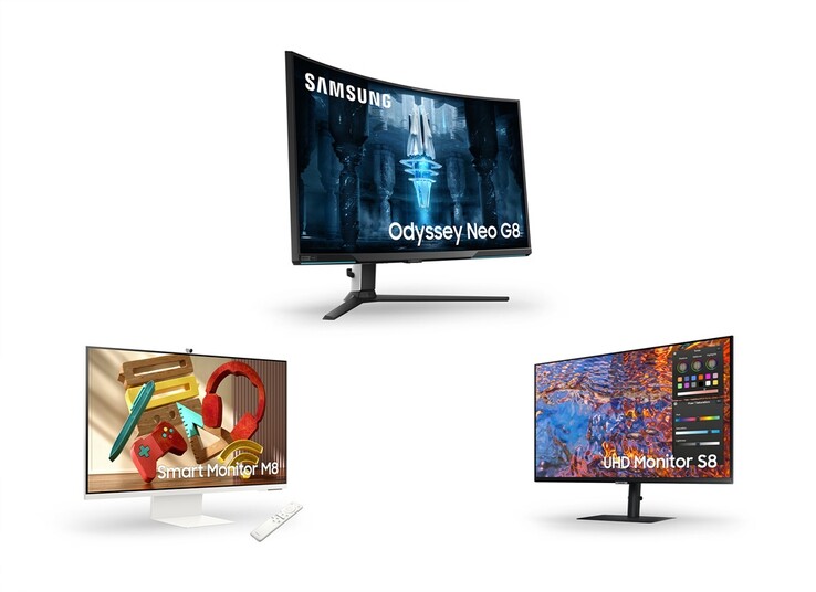 Samsung previews 3 of its latest monitors. (Source: Samsung Newsroom)