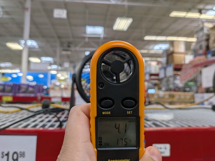 Similar size fan