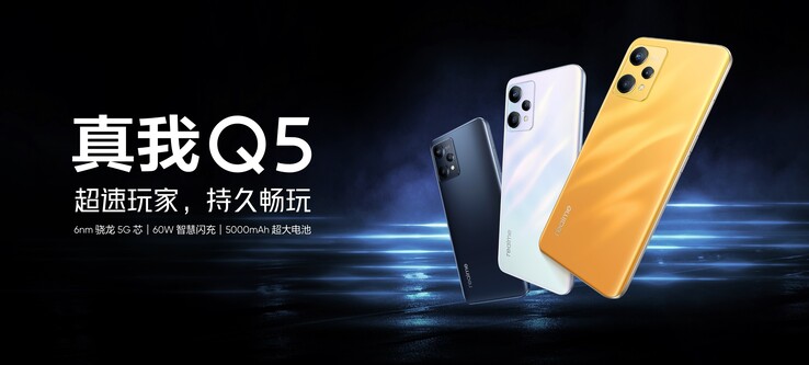 The new Realme Q5 debuts with an increasingly familiar look...