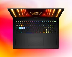 The MSI Vector A18 HX is one of the first laptops powered by AMD&#039;s new Ryzen chipsets (Image source: MSI, edited)