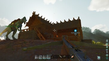 Pictured: A gameplay screenshot from ARK: Survival Ascended.