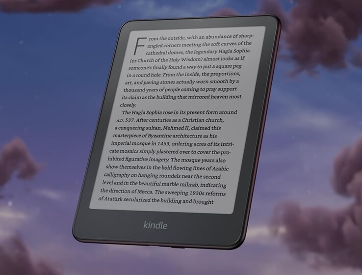 Amazon Kindle Paper White Signature Edition (Image source - Amazon.com)