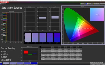 Saturation (target color space: sRGB)