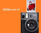 Fujifilm has unveiled the Instax mini 41 instant camera with autoexposure and close-up parallax correction. (Image source: Fujifilm)