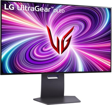 LG 32-Inch UltraGear OLED monitor 32GS95UE front side angled (Image source: LG Electronics)