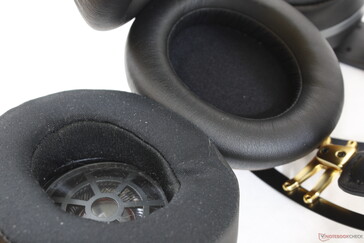 Turtle Beach Elite Atlas Aero foam in comparison. The smaller Meze ear cups are not as good at muffling outside noise