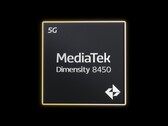 The MediaTek Dimensity 8450 already made its debut in Oppo's Reno14 Pro smartphone (Image source: MediaTek)