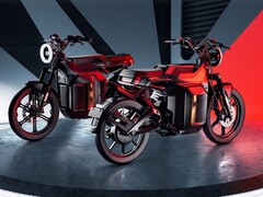 The NIU SQi is an electric bicycle which looks like a motorbike. (Image source: NIU)