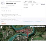 Garmin Edge 520 positioning