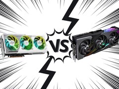 Hardware Unboxed used the ASRock Steel Legend RX 9070 and MSI Vanguard RTX 5070 for comparison. (Image source: ASRock, MSI, Pixabay, edited)