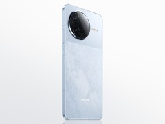 The Redmi K80 in Xiyue Blue. (Image source: Redmi)