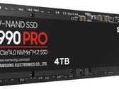 The Samsung 990 Pro 4TB SSD is on sale for $299 on Amazon (Image source: Samsung)