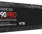 The Samsung 990 Pro 4TB SSD is on sale for $299 on Amazon (Image source: Samsung)