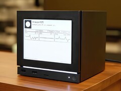Steam Machine with an e-ink display.