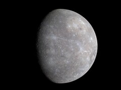 An image of Mercury (NASA, Johns Hopkins University Applied Physics Laboratory, and Carnegie; edited)