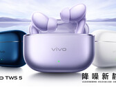 The Vivo TWS 5 earbuds are available in standard and Hi-Fi versions. (Image source: Vivo)