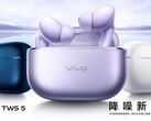 The Vivo TWS 5 earbuds are available in standard and Hi-Fi versions. (Image source: Vivo)