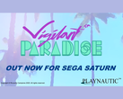 The title screen for Vigilante Paradise on Sega Saturn (image source: Playnautic via Itch.io)