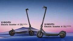 Xiaomi's latest e-scooters. (Source: Xiaomi)