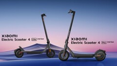 Xiaomi&#039;s latest e-scooters. (Source: Xiaomi)
