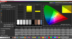 CalMAN ColorChecker calibrated