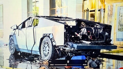 The Cybertruck explosion damage (Image source: LVMPD/X)