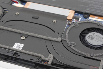 Standard dual fan and copper heat pipe cooling solution