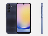 The Samsung Galaxy A25 in one of its three launch colours. (Image source: WinFuture & Roland Quandt)