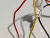 Two wires are damaged