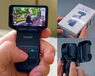 Insta360 Luna Ultra hands-on with the protective case.