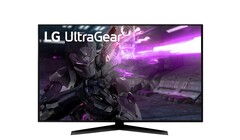 The LG UltraGear 48GQ900 has minimal UltraGear branding. (Image source: LG)