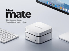 It is currently unclear whether the Orico MiniMate can be upgraded with a higher-capacity SSD. (Image source: Orico)
