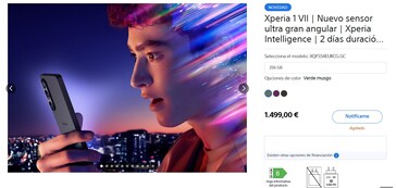 Out of Stock - Sony Spain