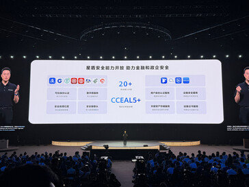 Huawei presents its first few HarmonyOS 6 slides. (Source: Huawei via Fixed Focus Digital)