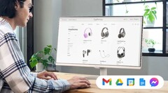 LG MyView monitors allow users to surf the web, work on office documents without a computer. (Image source: LG)