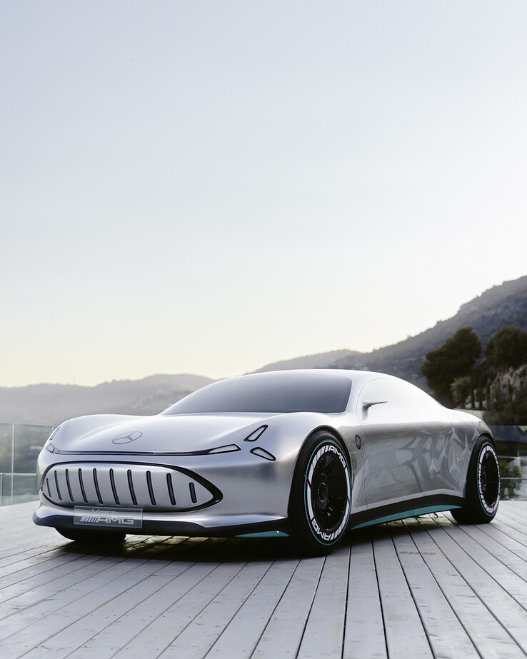 The Mercedes Vision AMG concept car. (Image source: Mercedes-AMG)