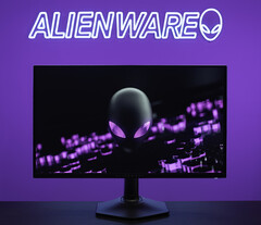 The Alienware AW2725DF relies upon QD-OLED technology like its bigger sibling. (Image source: Dell)