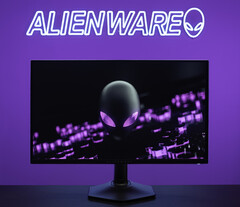 The Alienware AW2725DF relies upon QD-OLED technology like its bigger sibling. (Image source: Dell)