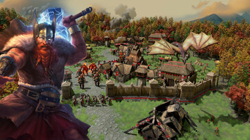 An image showing Thor in Age of Mythology: Retold.