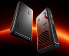 The Nex395 will feature up to 128 GB of RAM. Pictured: the mini PC. (Image source: Aoostar - edited)