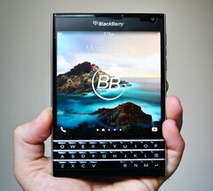 The BlackBerry Passport becomes an Android smartphone thanks to a new upgrade kit (Image source: David Lindahl)