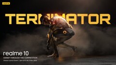Realme paints the 10 4G as a &quot;Terminator&quot; of its competition. (Source: Realme) 