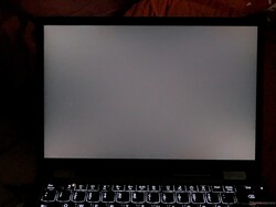 Almost no backlight bleeding (shown in an intensified way here)