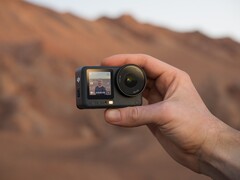 The DJI Osmo Action 6 action camera features a new 1/1.1-inch square CMOS sensor (Image source: DJI)