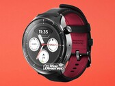 The Moto Watch Ultra features a water-resistant stainless steel case.