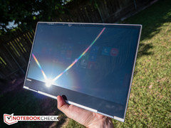 Tablet mode - direct sunlight